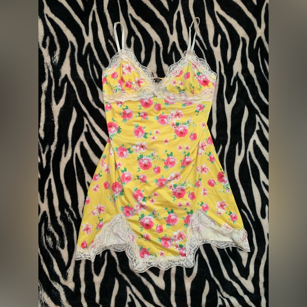 floral mini dress